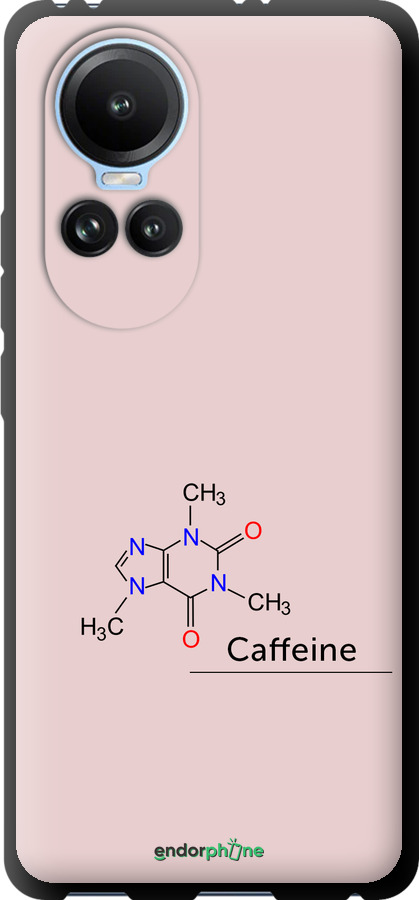 TPU чехол Caffeine для Oppo Reno10 - 4277b-3107 изображение 