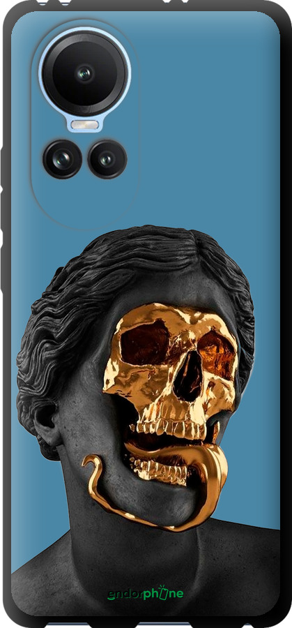 TPU чехол Sculptures для Oppo Reno10 - 4845b-3107 изображение 