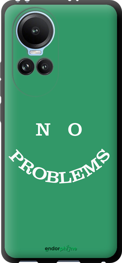 TPU чехол No Problems для Oppo Reno10 - 5573b-3107 изображение 