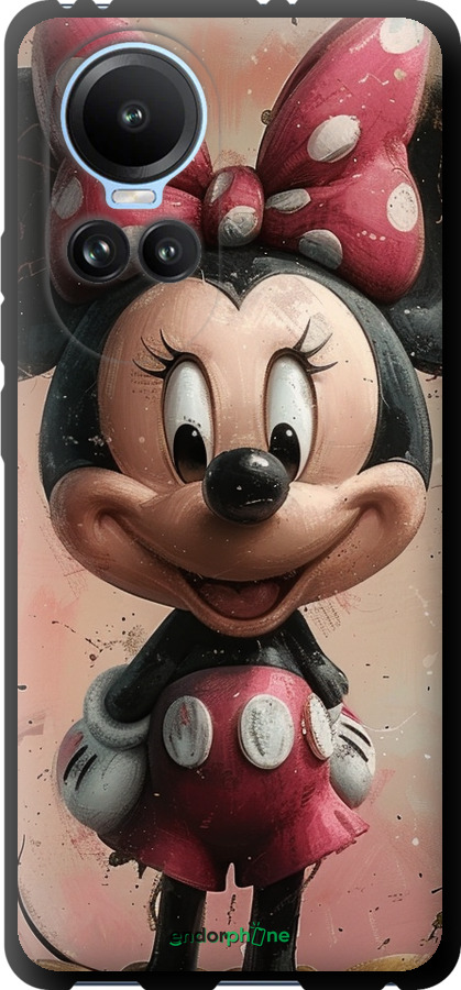 TPU чехол Minnie Mouse для Oppo Reno10 - 6054b-3107 изображение 