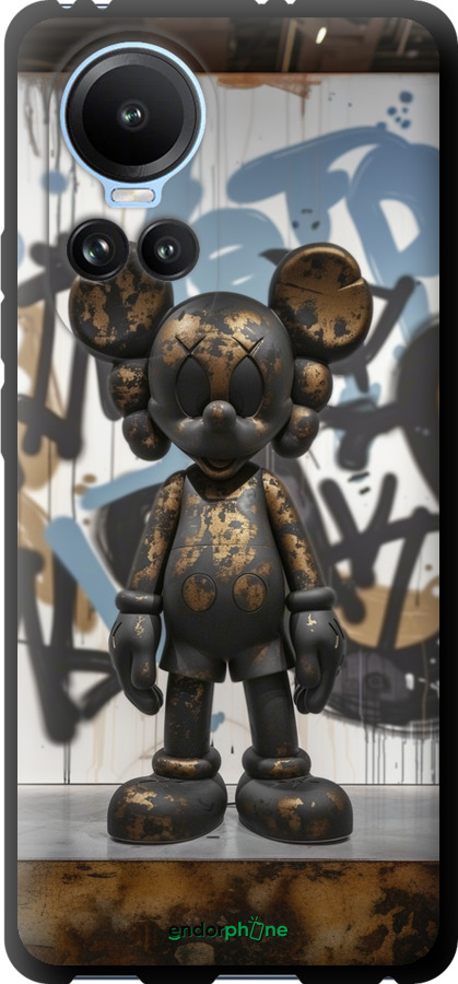 TPU чехол Bronze kaws v2 для Oppo Reno10 - 6098b-3107 изображение 