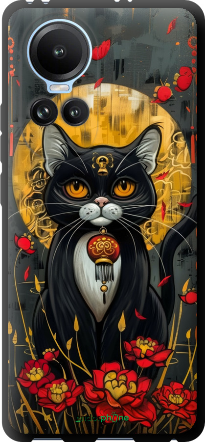 TPU чехол China Cat для Oppo Reno10 - 6134b-3107 изображение 