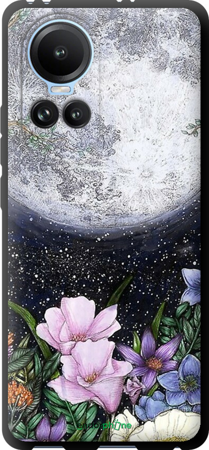 TPU чехол Полночь в саду для Oppo Reno10 - 6259b-3107 изображение 