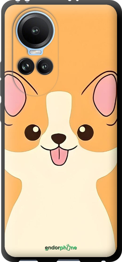 TPU чехол Милый пес для Oppo Reno10 - 6296b-3107 изображение 