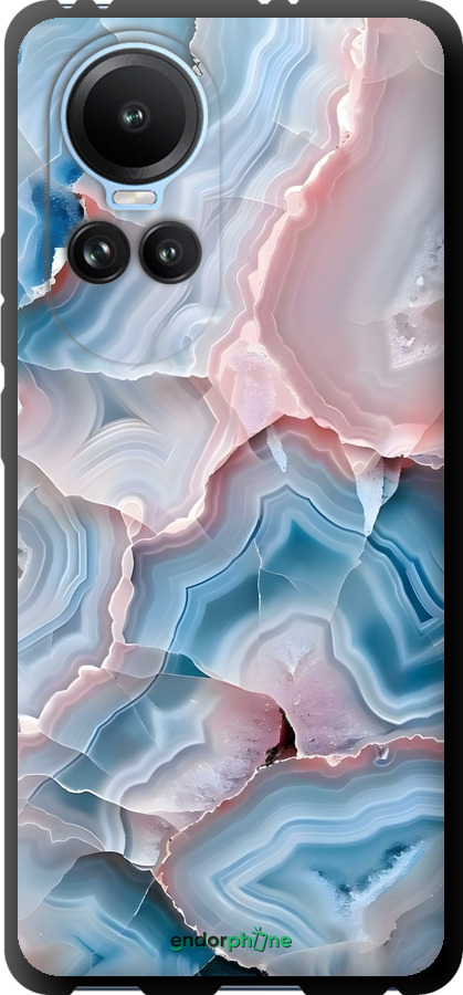 TPU чехол Мрамор для Oppo Reno10 - 6306b-3107 изображение 
