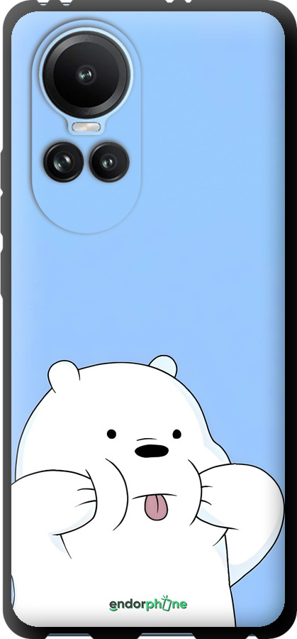 TPU чехол Милый мишка для Oppo Reno10 - 6357b-3107 изображение 