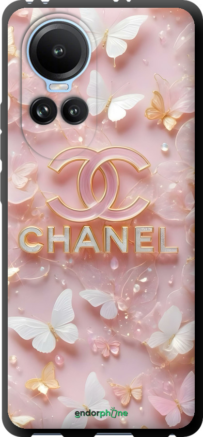 TPU чехол Шанель для Oppo Reno10 - 6366b-3107 изображение 