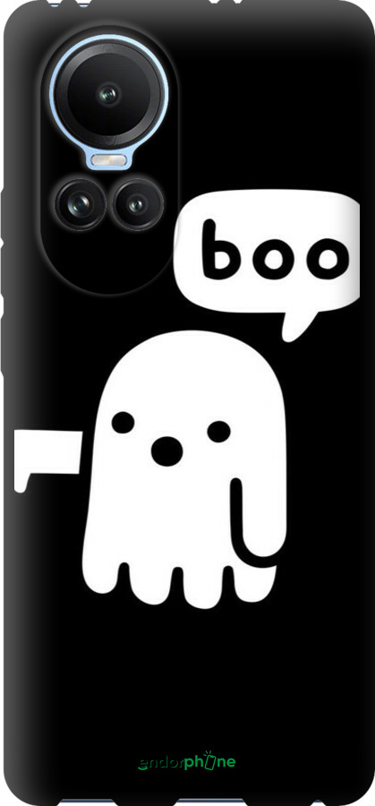 TPU чехол Призрак Неодобрения для Oppo Reno10 - 6431b-3107 изображение 