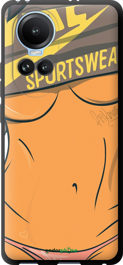 TPU чехол Sexy для Oppo Reno10 - 785b-3107 изображение 
