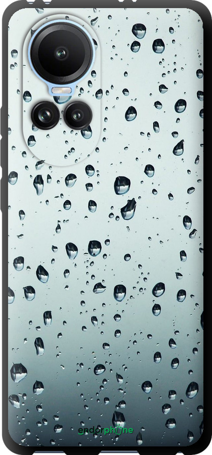 TPU чехол Скло в краплях для Oppo Reno10 - 848b-3107 изображение 
