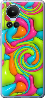 Силиконовый чехол 'Y2K Jelly Dream' для Oppo Reno10 изображение 5