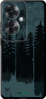 TPU чехол Лисиця та нічний ліс для Oppo Reno11 F - 6481b-3671 изображение 