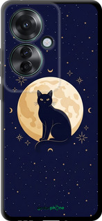 TPU чехол 'Cute Cat Celestial/Witchy' для Oppo Reno11 F изображение 3