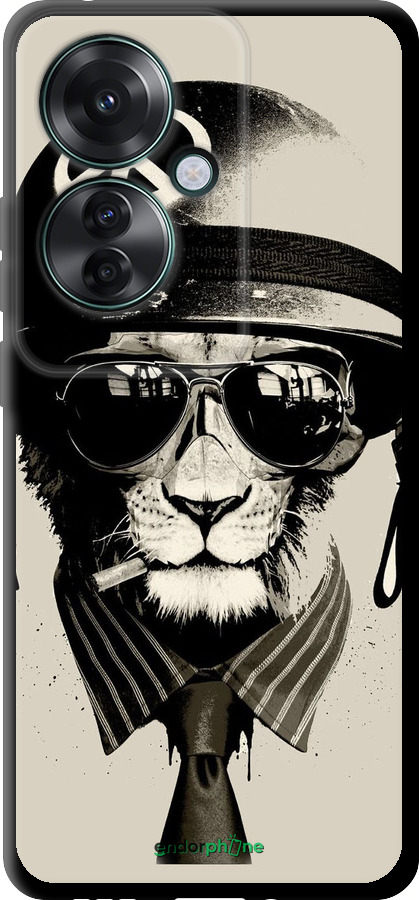 TPU чехол tattoo soldier для Oppo Reno11 F - 4165b-3671 изображение 