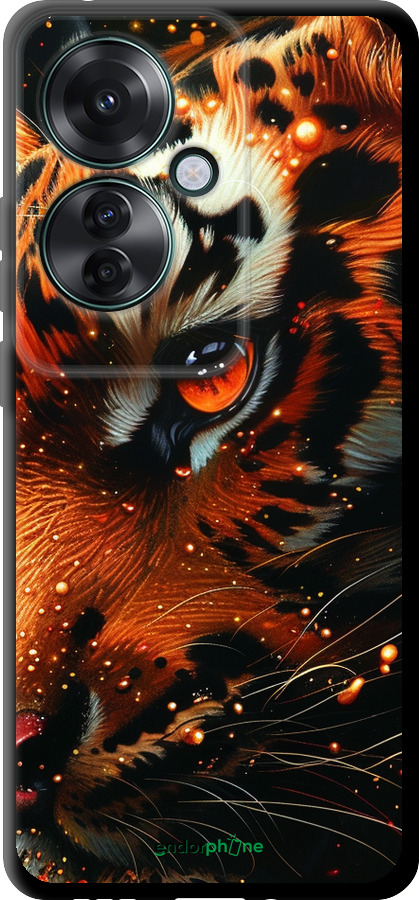 TPU чехол Tiger для Oppo Reno11 F - 6053b-3671 изображение 