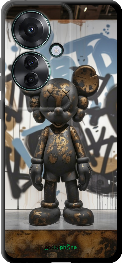 TPU чехол Bronze kaws v2 для Oppo Reno11 F - 6098b-3671 изображение 