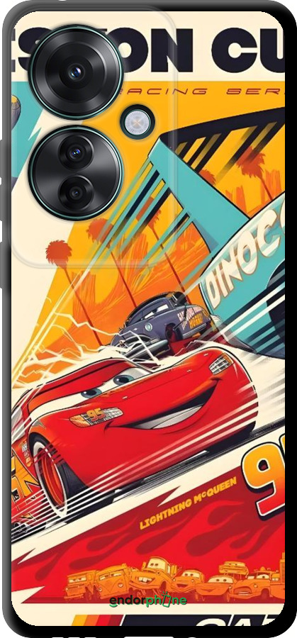 TPU чехол Тачки для Oppo Reno11 F - 6288b-3671 изображение 