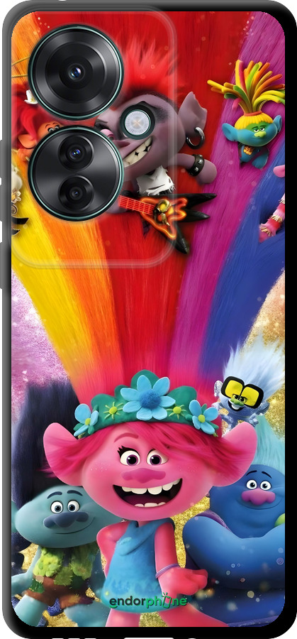 TPU чехол Троли для Oppo Reno11 F - 6343b-3671 изображение 