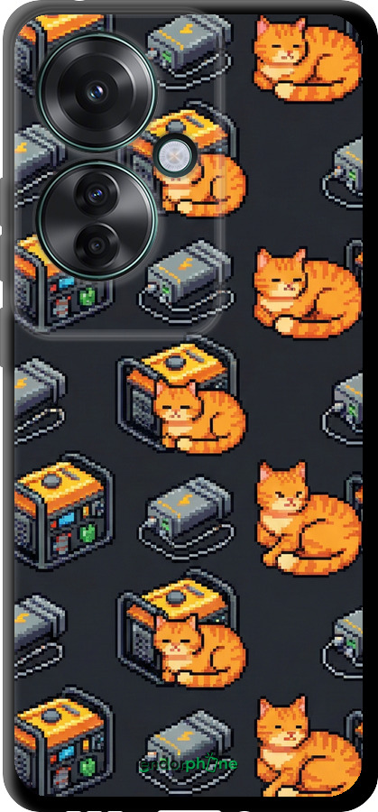 TPU чехол Autonomous Zone для Oppo Reno11 F - 6771b-3671 изображение 