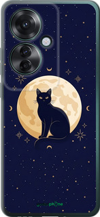 Силиконовый чехол 'Cute Cat Celestial/Witchy' для Oppo Reno11 F изображение 5