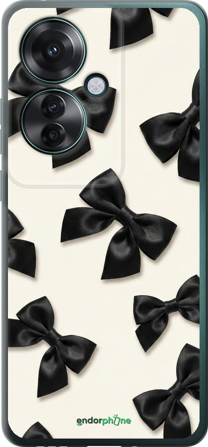 Силиконовый чехол Dark Coquette для Oppo Reno11 F - 6765u-3671 изображение 