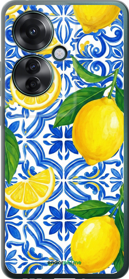 Силиконовый чехол Grocery Girl Italian Summer для Oppo Reno11 F - 6766u-3671 изображение 