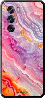 TPU чехол Мрамор 2 для Oppo Reno12 5G - 6307b-3742 изображение 