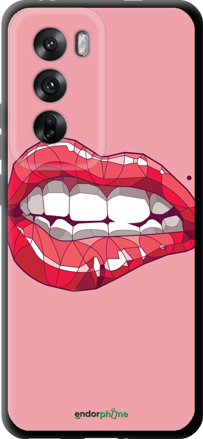 TPU чехол Sexy lips для Oppo Reno12 5G - 4174b-3742 изображение 