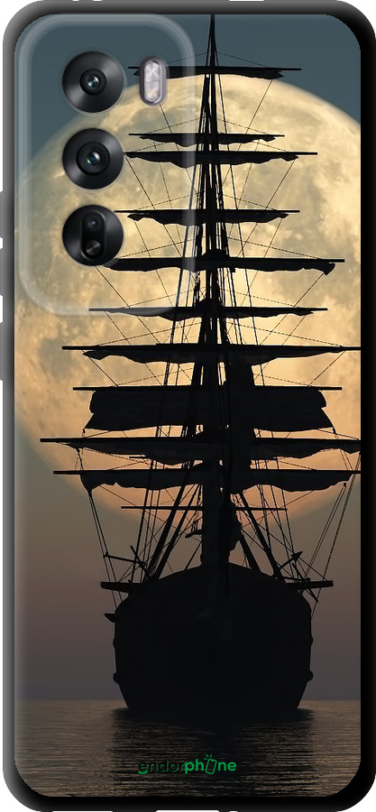 TPU чехол Корабель для Oppo Reno12 5G - 5998b-3742 изображение 
