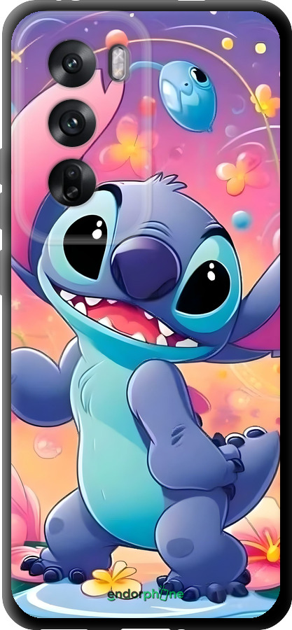 TPU чехол Стич 2 для Oppo Reno12 5G - 6371b-3742 изображение 