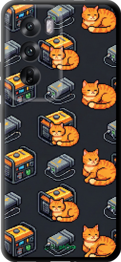 TPU чехол Autonomous Zone для Oppo Reno12 5G - 6771b-3742 изображение 