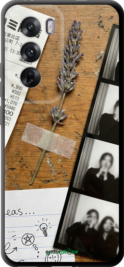 TPU чехол Aesthetic Scrapbook Collage для Oppo Reno12 5G - 6773b-3742 изображение 