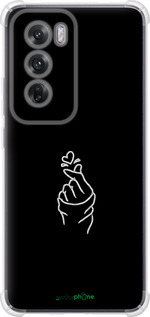 Силикон с усиленными углами чехол Love You для Oppo Reno12 5G - 4298sp-3742 изображение 