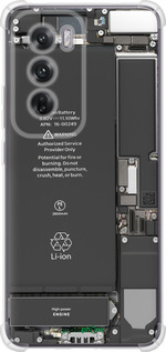 Силикон с усиленными углами чехол Детали смартфона для Oppo Reno12 5G - 5487sp-3742 изображение 