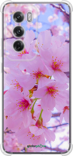 Силикон с усиленными углами чехол Сакура для Oppo Reno12 5G - 6029sp-3742 изображение 