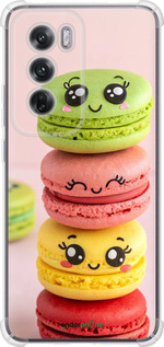 Силикон с усиленными углами чехол Печенье для Oppo Reno12 5G - 6693sp-3742 изображение 