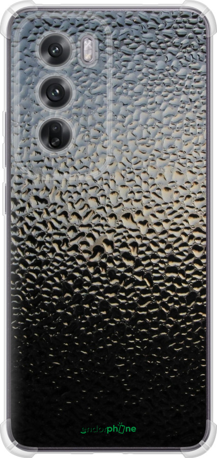 Силикон с усиленными углами чехол Мокрое стекло для Oppo Reno12 5G - 245sp-3742 изображение 