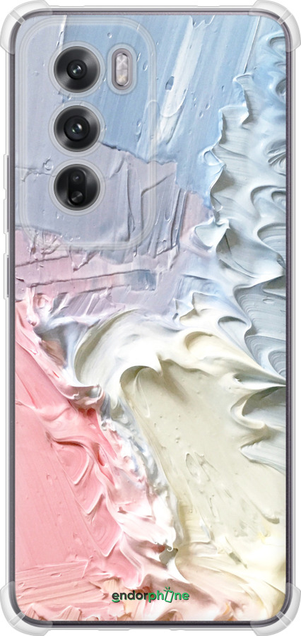 Силіконовий протиударний с посиленими кутами чехол Пастель для Oppo Reno12 5G - 3981sp-3742 изображение 