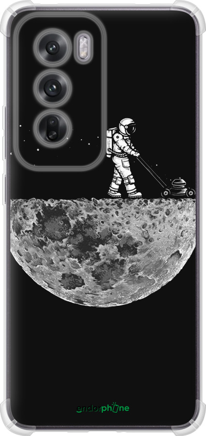 Силикон с усиленными углами чехол Moon in dark для Oppo Reno12 5G - 4176sp-3742 изображение 