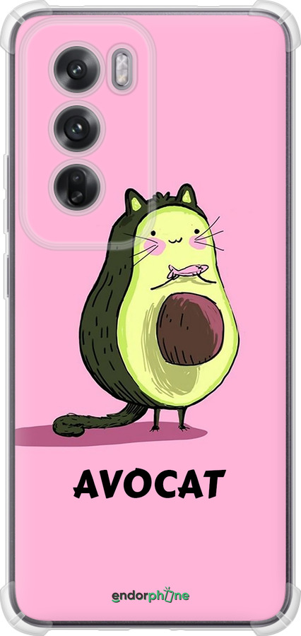 Силіконовий протиударний с посиленими кутами чехол Avocat для Oppo Reno12 5G - 4270sp-3742 изображение 