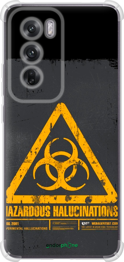 Силикон с усиленными углами чехол biohazard 28 для Oppo Reno12 5G - 4846sp-3742 изображение 
