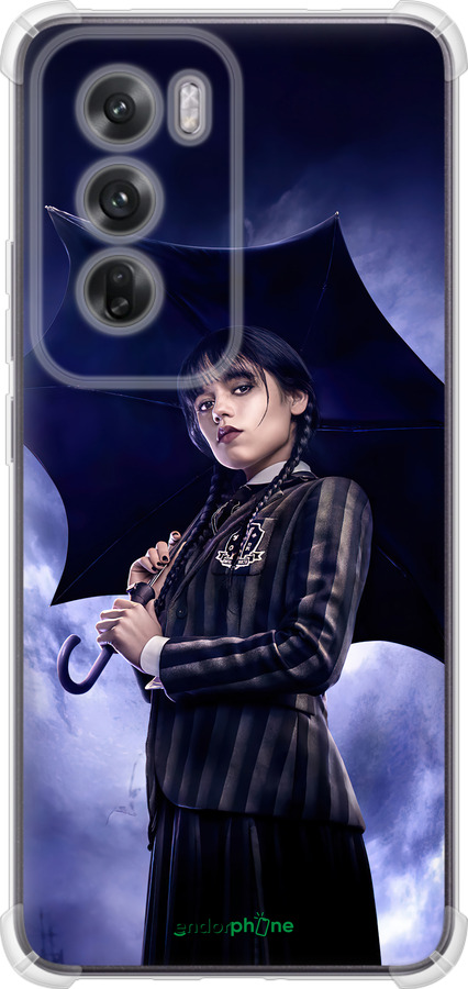 Силикон с усиленными углами чехол Wednesday v2 для Oppo Reno12 5G - 5516sp-3742 изображение 