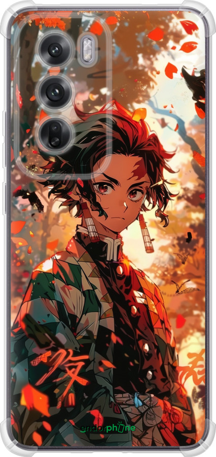 Силикон с усиленными углами чехол Tanjiro для Oppo Reno12 5G - 6130sp-3742 изображение 