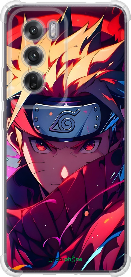 Силикон с усиленными углами чехол Наруто для Oppo Reno12 5G - 6274sp-3742 изображение 