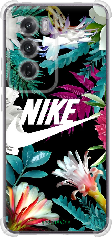 Силикон с усиленными углами чехол Nike для Oppo Reno12 5G - 6378sp-3742 изображение 