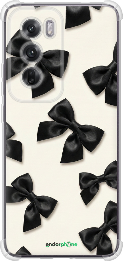 Силіконовий протиударний с посиленими кутами чехол Dark Coquette для Oppo Reno12 5G - 6765sp-3742 изображение 