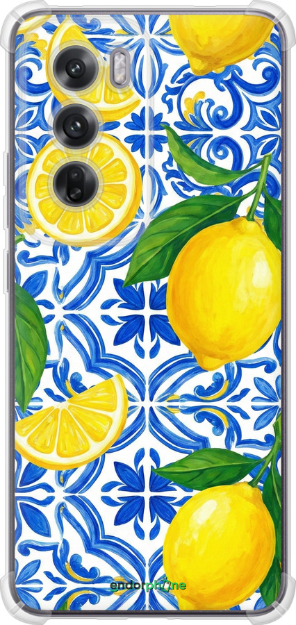 Силикон с усиленными углами чехол Grocery Girl Italian Summer для Oppo Reno12 5G - 6766sp-3742 изображение 