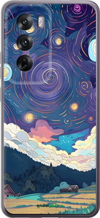 Силіконовий чехол Креативний арт для Oppo Reno12 5G - 6322u-3742 изображение 
