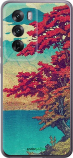 Силиконовый чехол С изображением природы для Oppo Reno12 5G - 6469u-3742 изображение 