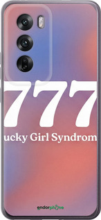 Силиконовый чехол 'Aesthetic Aura Gradient 777 Lucky Energy' для Oppo Reno12 5G изображение 9